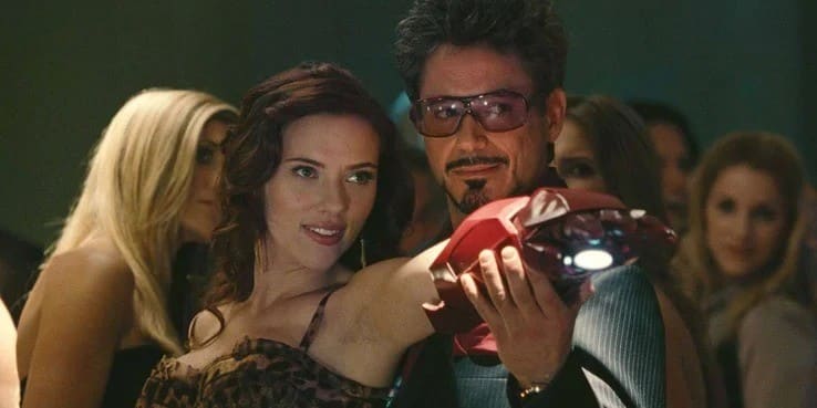 Iron Man a Black Widow