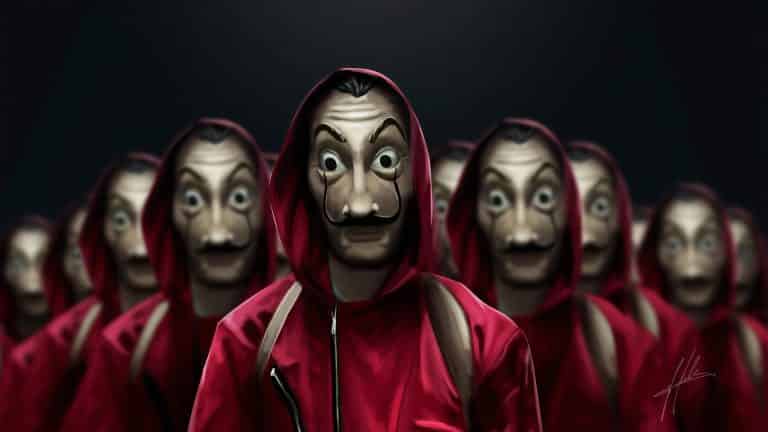 seriál Money Heist piata séria