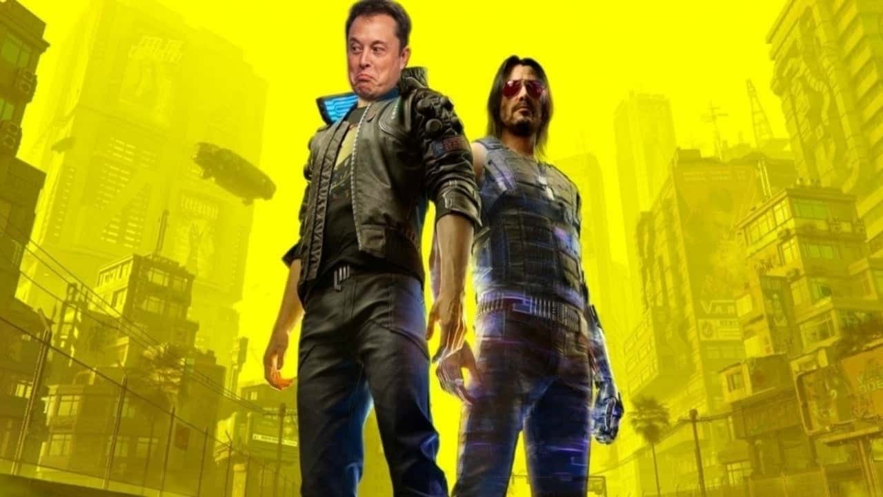 Elon Musk Cyberpunk 2077