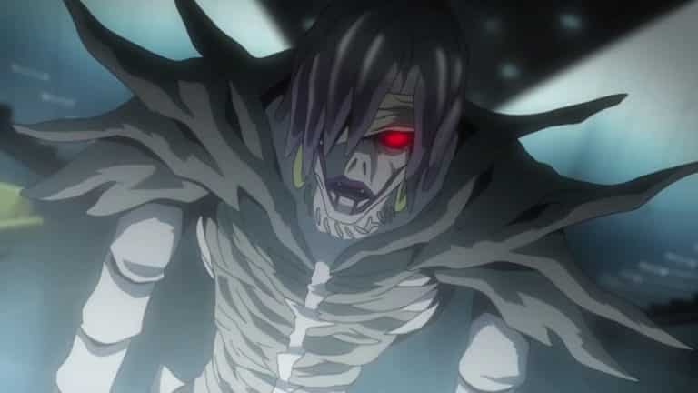 vymazané scény anime Death note