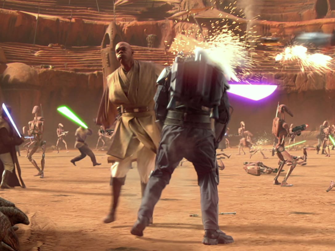 Jango Fett Mace Windu