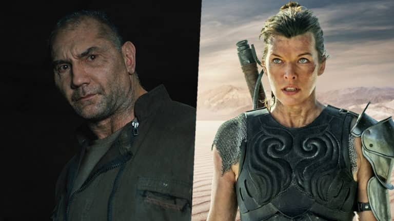 Milla Jovovich Dave Bautista